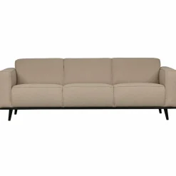 Woood Statement 3-zits bank 230 cm bouclé beige Best