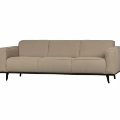 Woood Statement 3-zits bank 230 cm bouclé beige Best