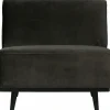 Woood Statement 1-zits element fluweel warm groen Sale