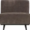 Woood Statement 1-zits element brede platte rib taupe