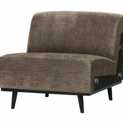 Woood Statement 1-zits element brede platte rib taupe
