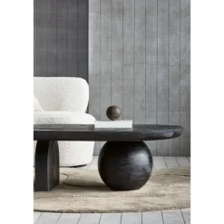 Woood Steppe Salontafel Mango Hout Zwart Discount