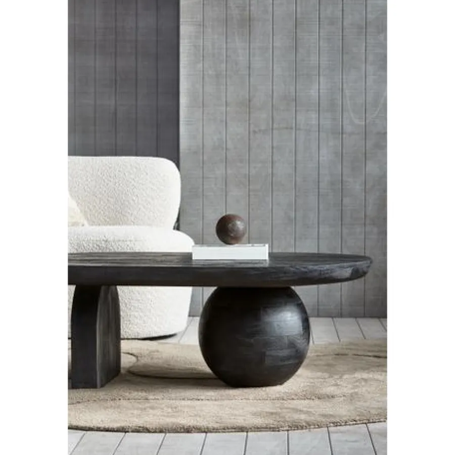 Woood Steppe Salontafel Mango Hout Zwart Discount