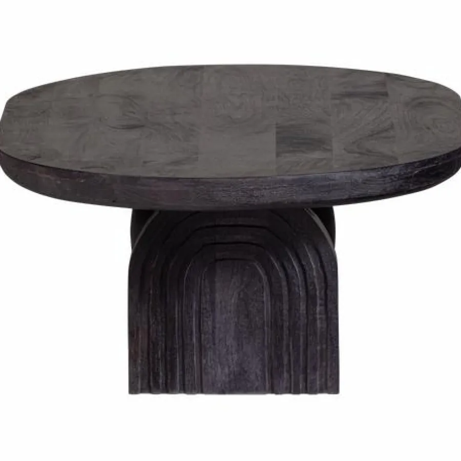 Woood Steppe Salontafel Mango Hout Zwart Discount