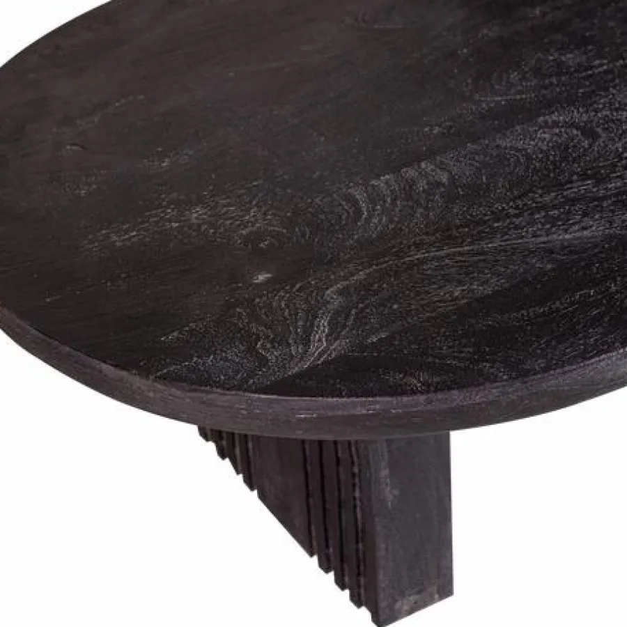 Woood Steppe Salontafel Mango Hout Zwart Discount