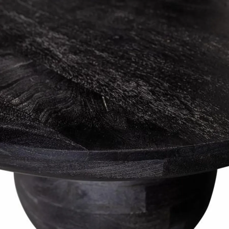 Woood Steppe Salontafel Mango Hout Zwart Discount