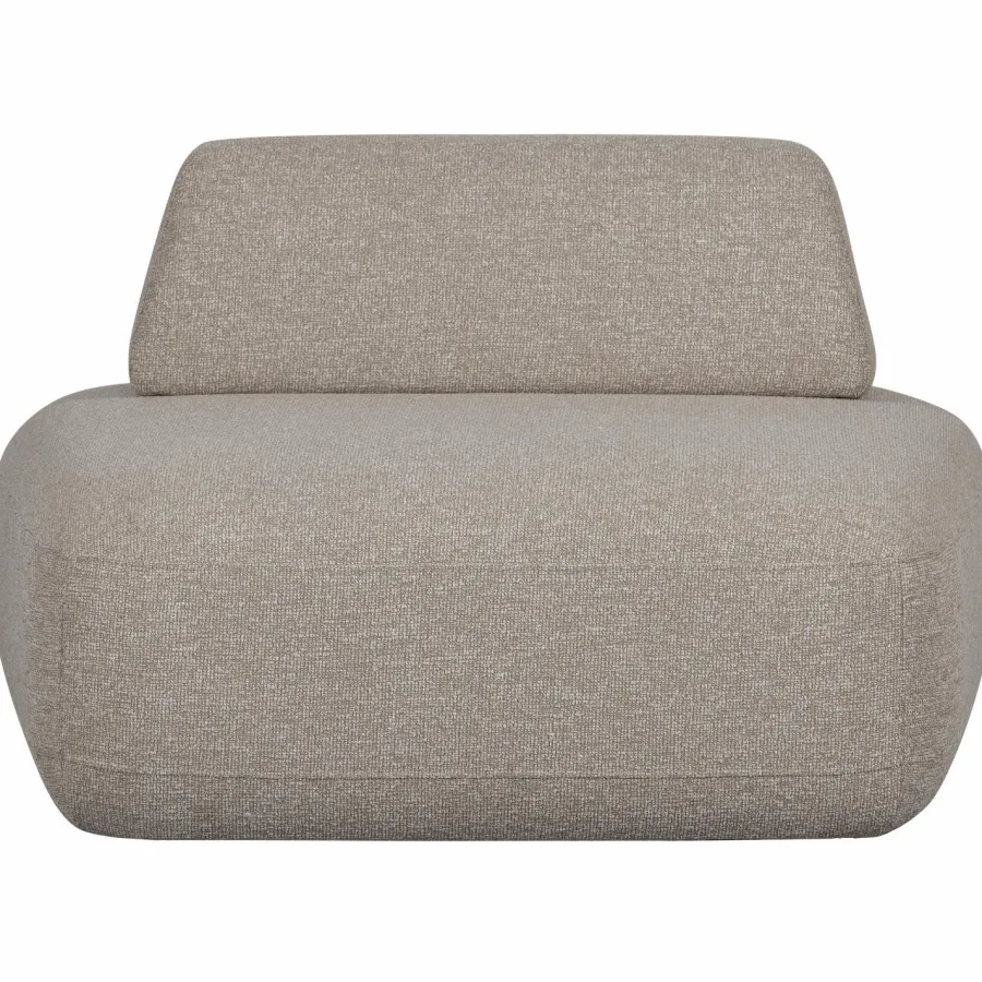 Woood Sterck fauteuil met verplaatsbare rugleuning naturel Discount