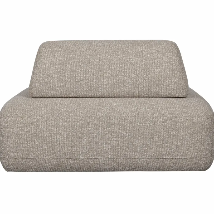 Woood Sterck fauteuil met verplaatsbare rugleuning naturel Discount