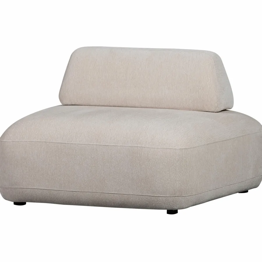 Woood Sterck fauteuil met verplaatsbare rugleuning zand Sale