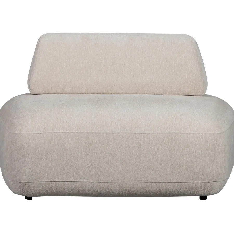 Woood Sterck fauteuil met verplaatsbare rugleuning zand Sale