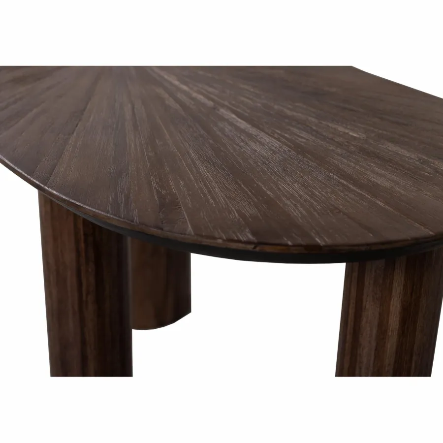 Woood Sun organische sidetable/bureau recycled teak bruin Hot