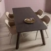 Woood Tablo eettafel afgerond vingerlas 200x90cm mystic brown [fsc] Hot