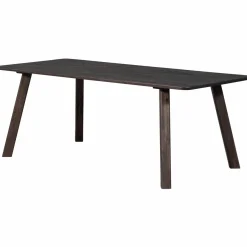 Woood Tablo eettafel afgerond vingerlas 200x90cm mystic brown [fsc] Hot