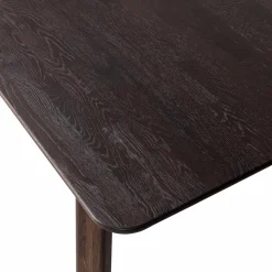 Woood Tablo eettafel afgerond vingerlas 200x90cm mystic brown [fsc] Hot