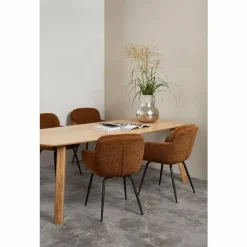 Woood Tablo eettafel deens ovaal dl 220x100cm transparant [fsc] New