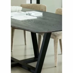 Woood Tablo eettafel deens ovaal dl 220x100cm mystic brown [fsc] Online