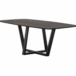 Woood Tablo eettafel deens ovaal dl 220x100cm mystic brown [fsc] Online