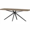 Woood Tablo Eettafel Deens Ovaal Verjongd 220x100cm Cashmere Brown [fsc] Hot