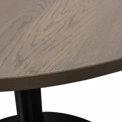 Woood Tablo eettafel ovaal vingerlas 220x90cm pebble grey/zwart [fsc] Sale