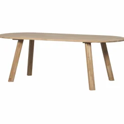 Woood Tablo eettafel ovaal vingerlas 220x90cm transparant [fsc] Outlet