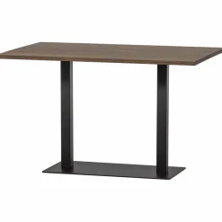 Woood Tablo eettafel recht vingerlas 120x80cm cashmere brown [fsc] Outlet
