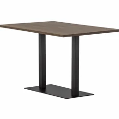 Woood Tablo eettafel recht vingerlas 120x80cm cashmere brown [fsc] Outlet