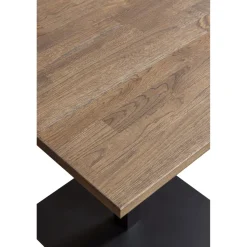 Woood Tablo eettafel vierkant vingerlas 80x80cm cashmere brown [fsc] Online