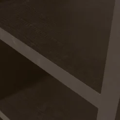 Woood Timo open kast mdf donkerbruin 195x100x40cm Discount