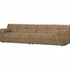 Woood Timor 4-zits bank caramel melange Best