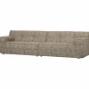 Woood Timor 4-zits bank naturel melange New