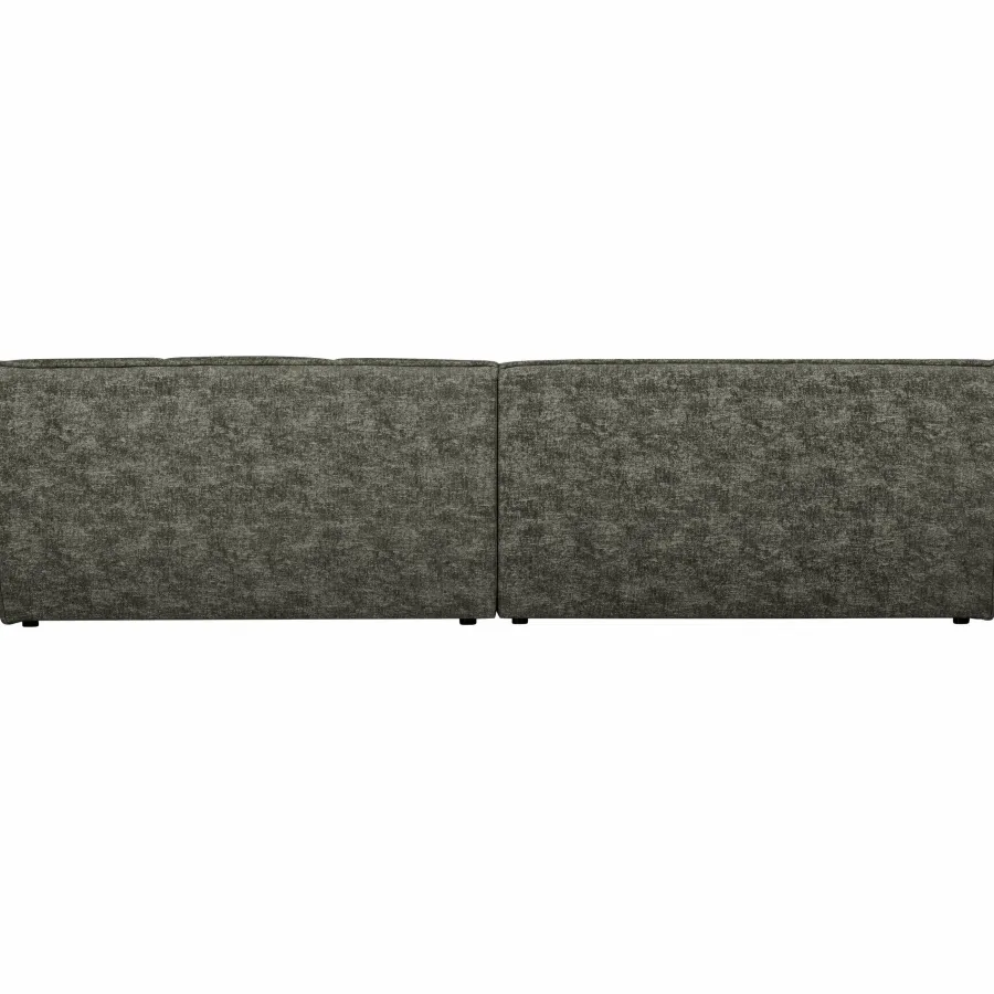 Woood Timor 4-zits bank warm groen melange New