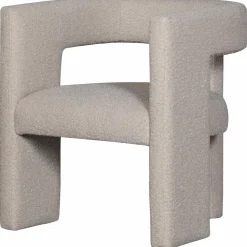 Woood TIWA fauteuil boucle beige New