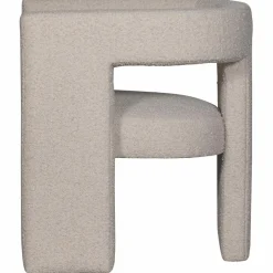 Woood TIWA fauteuil boucle beige New