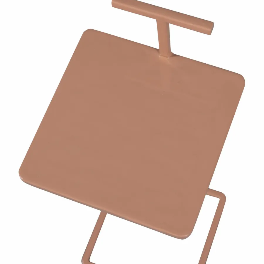Woood Toste bijzettafel metaal oud roze Sale