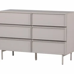 Woood Tours Ladekast 6 Lades Melamine/Mdf Zand Online
