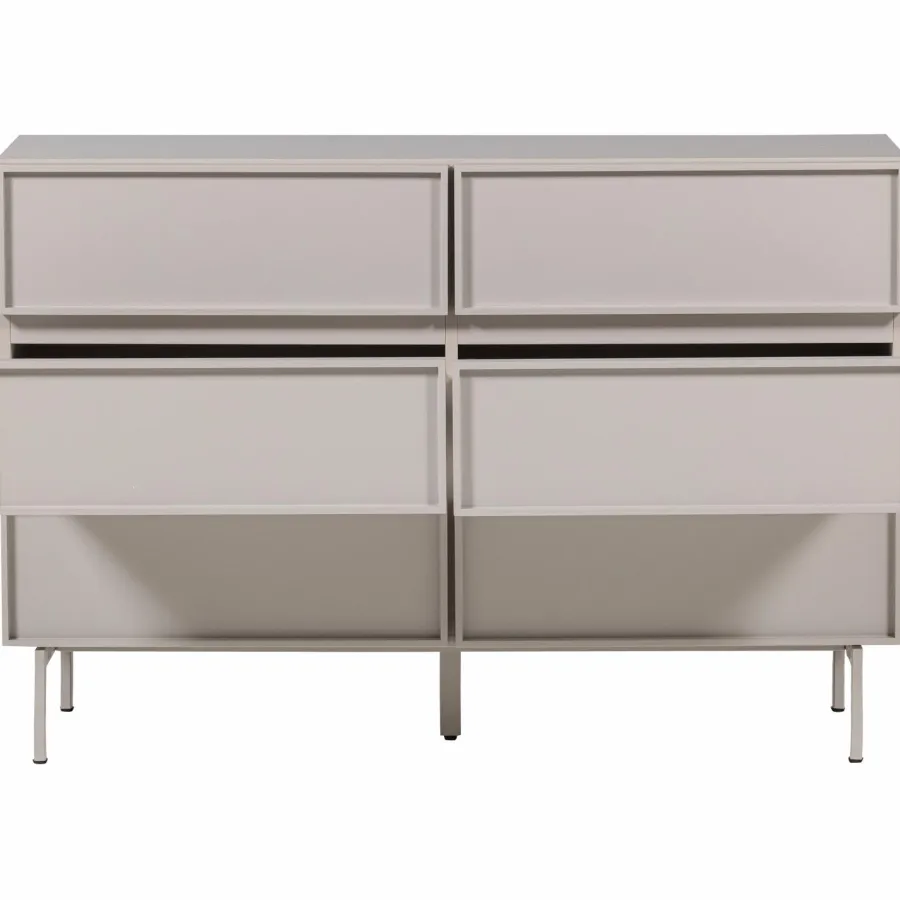 Woood Tours Ladekast 6 Lades Melamine/Mdf Zand Online