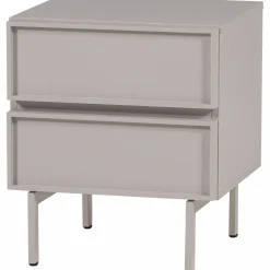 Woood Tours Ladekast/Nachtkastje 2 Lades Melamine/Mdf Zand Best