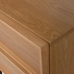 Woood Tours Ladekast/Nachtkastje 2 Lades Melamine/Mdf Naturel Discount