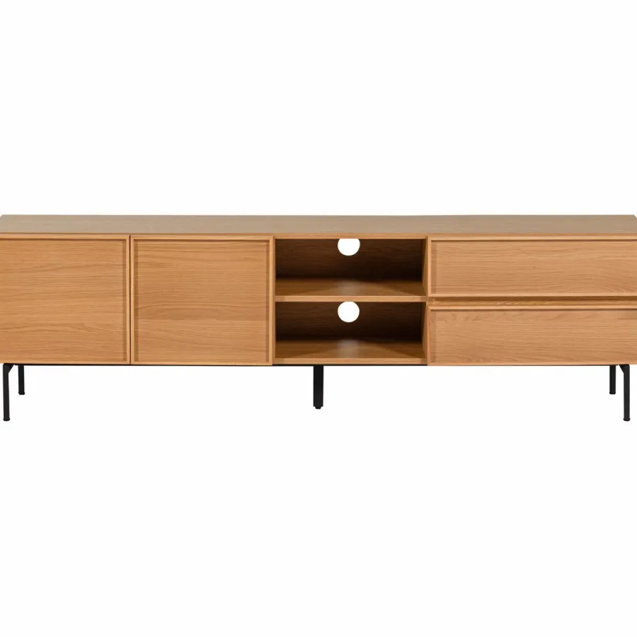 Woood Tours Tv Meubel 180 Cm Melamine/Mdf Naturel Discount