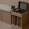 Woood TURNER platenkast grenen mud [fsc] Online