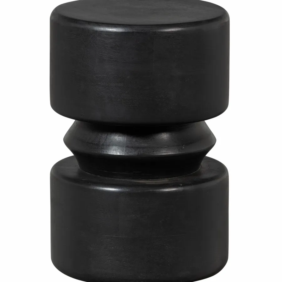 Woood Tuve bijzettafel hout bruin/zwart Sale