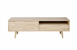 Woood Tygo Tv Meubel 150 Eiken Met Retro Poten [fsc] New