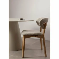 Woood Udar eetkamerstoel met houten frame naturel