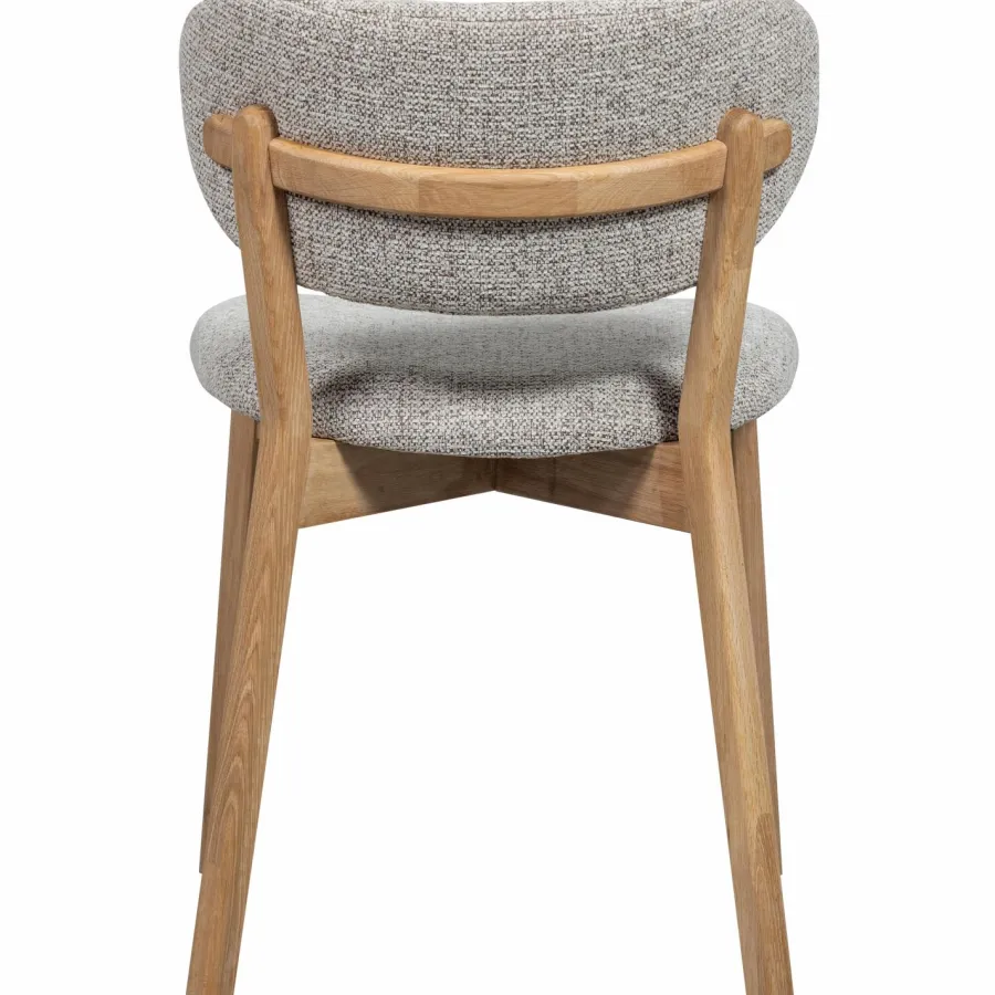 Woood Udar eetkamerstoel met houten frame naturel