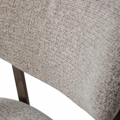 Woood Udar fauteuil met houten frame donkerbruin Clearance