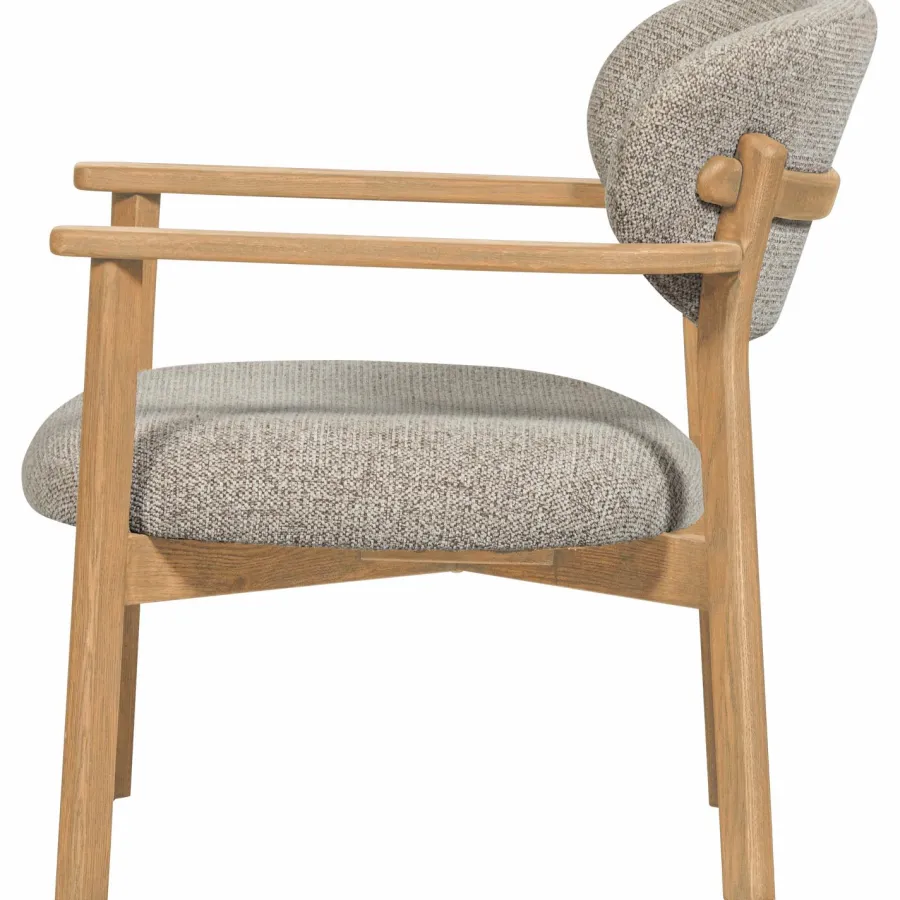 Woood Udar fauteuil met houten frame naturel Discount