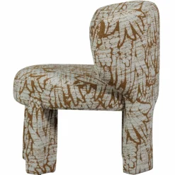 Woood Upke fauteuil met dessin naturel/bruin Best