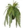 Woood Varen hangende kunstplant groen 58cm Discount