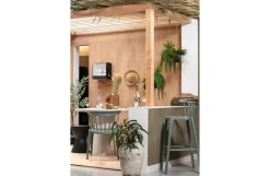 Woood Varen hangende kunstplant groen 58cm Discount