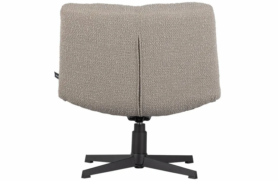 Woood Vinny Draaifauteuil bouclé Zand Clearance